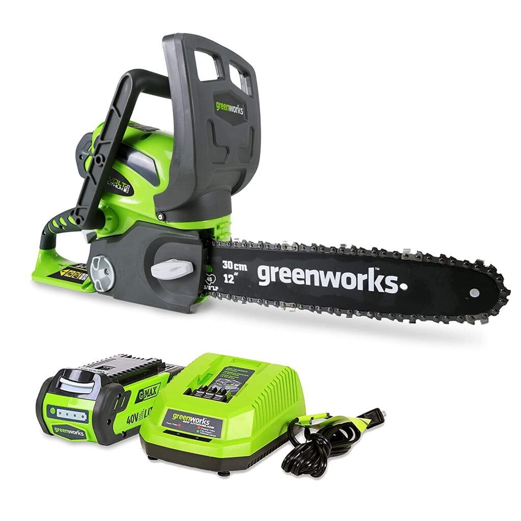 Greenworks 12-Inch 40V Cordless Chainsaw