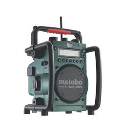 Metabo Cordless Radios for Australian Worksites