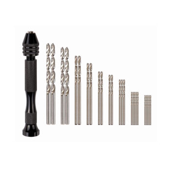 toptopdeal Electomania Hand Drill Set Precision Pin Vise